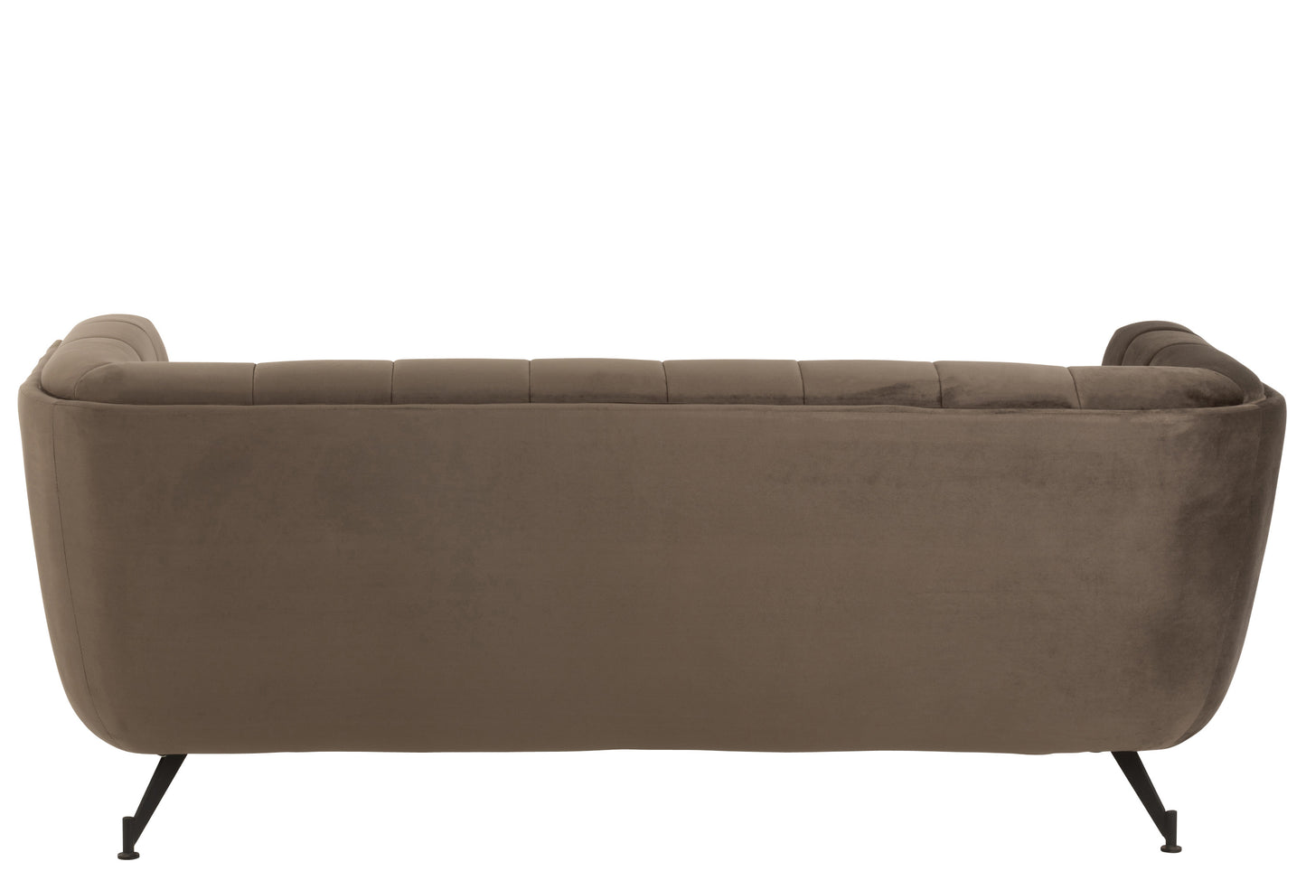 Trivietė sofa rudos spalvos